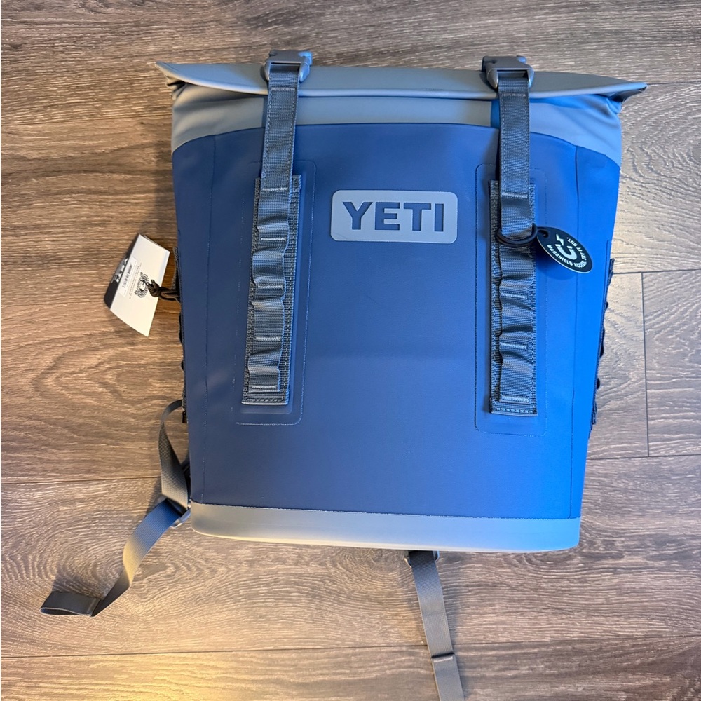 YETI Navy and Gray Backpack